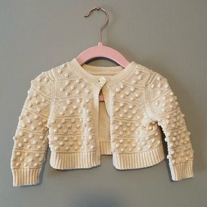 GAP baby cardigan sweater